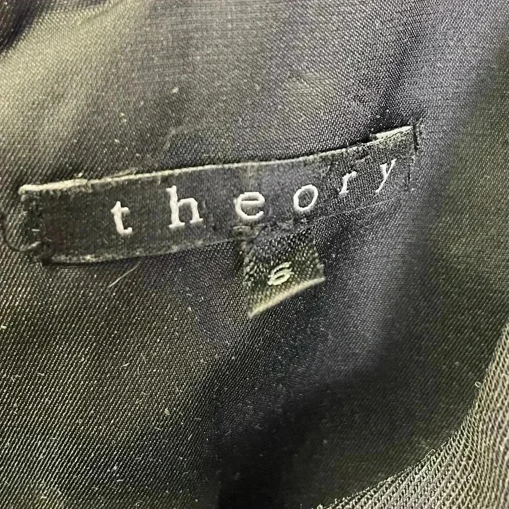 Theory Black knee length dress size 6 Work/Career - Picture 5 of 9